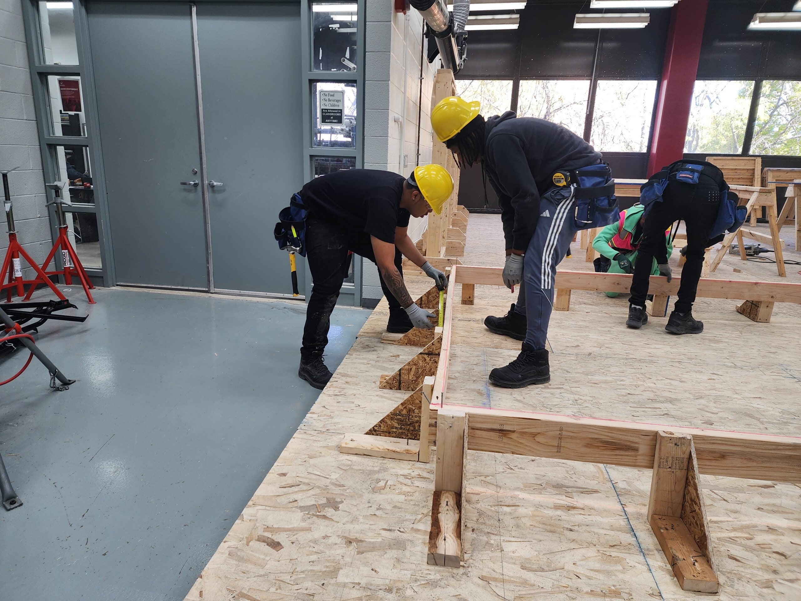 NBC 5 Chicago reports that Dawson Tech's enrollment is skyrocketing due to new interest in the trades like Carpentry and Construction Management