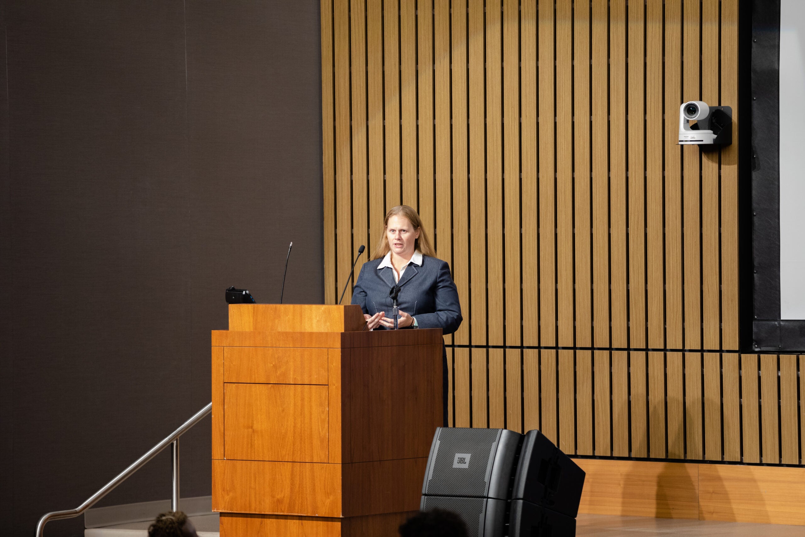 Rhonda Hampton welcomes the Star Scholars.