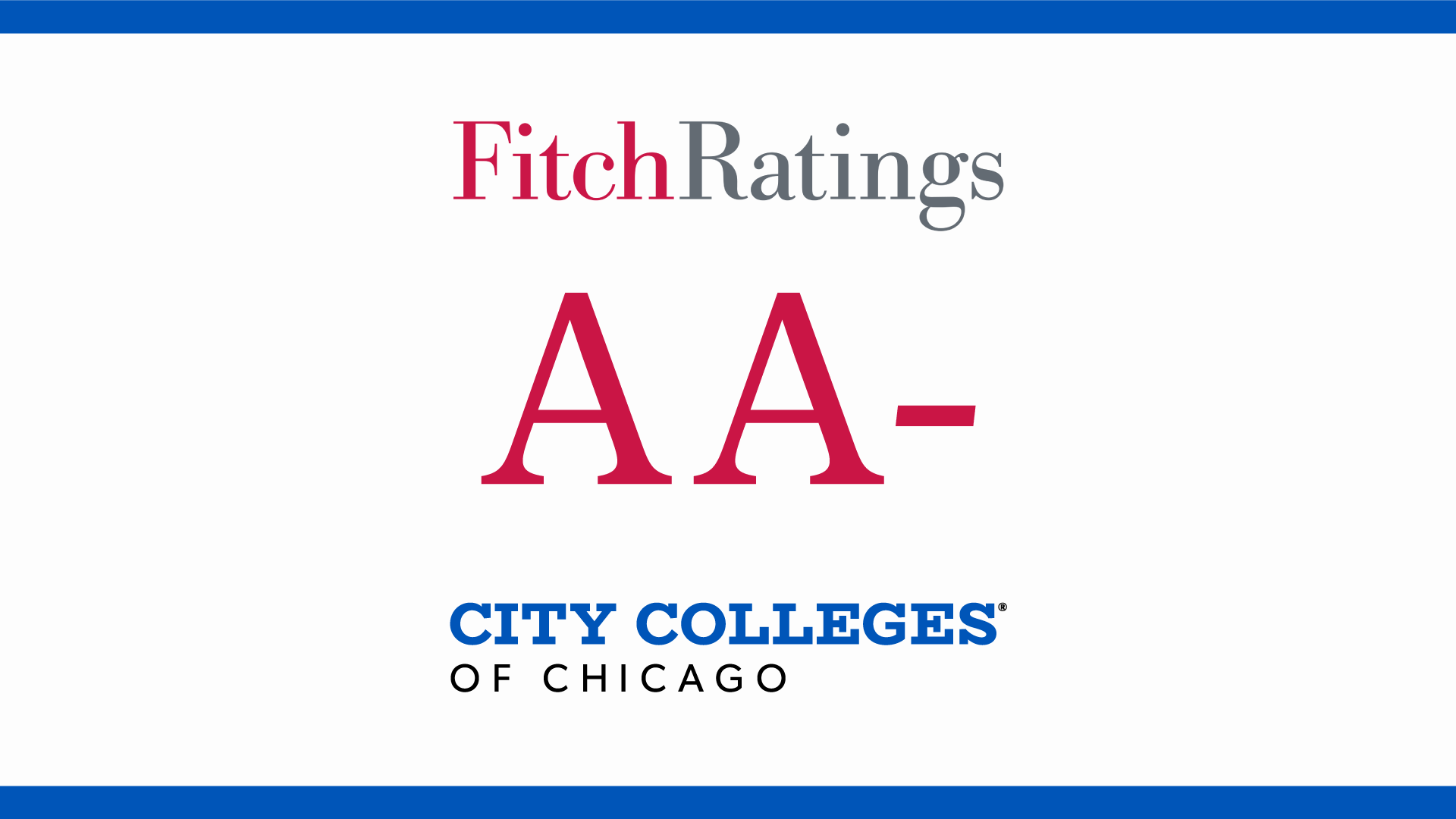 Fitch Ratings Upgrades City Colleges of Chicago’s GO Bonds to AA- from A+