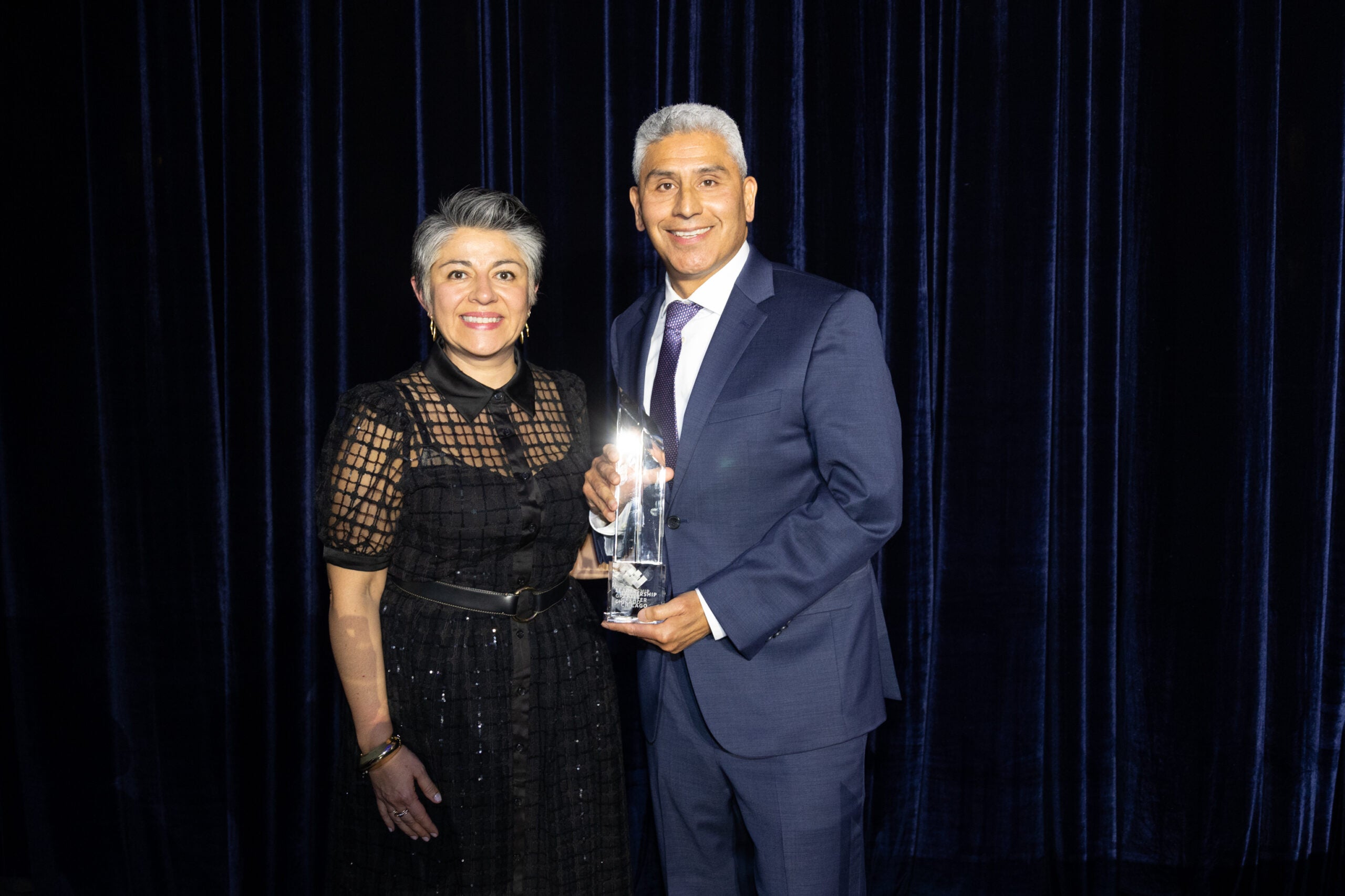 Chancellor Salgado Receives Distinguished Fellow Award From Leadership Greater Chicago