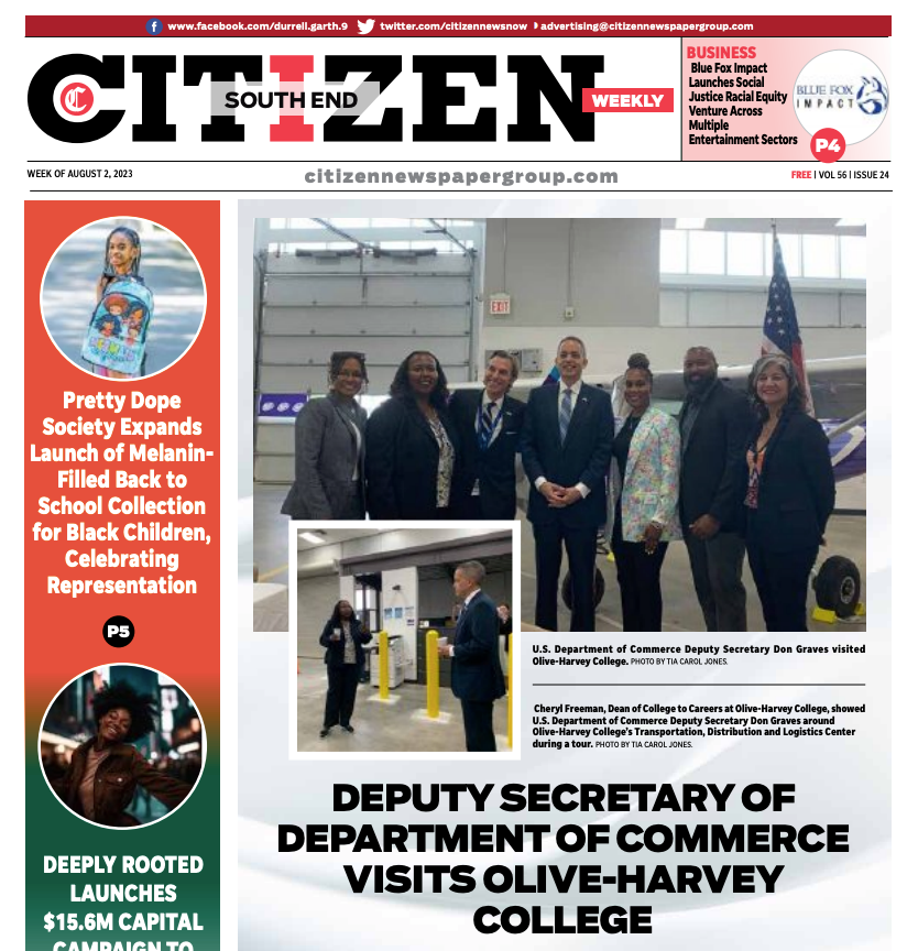 Deputy Secretary of Department of Commerce Visits Olive-Harvey College