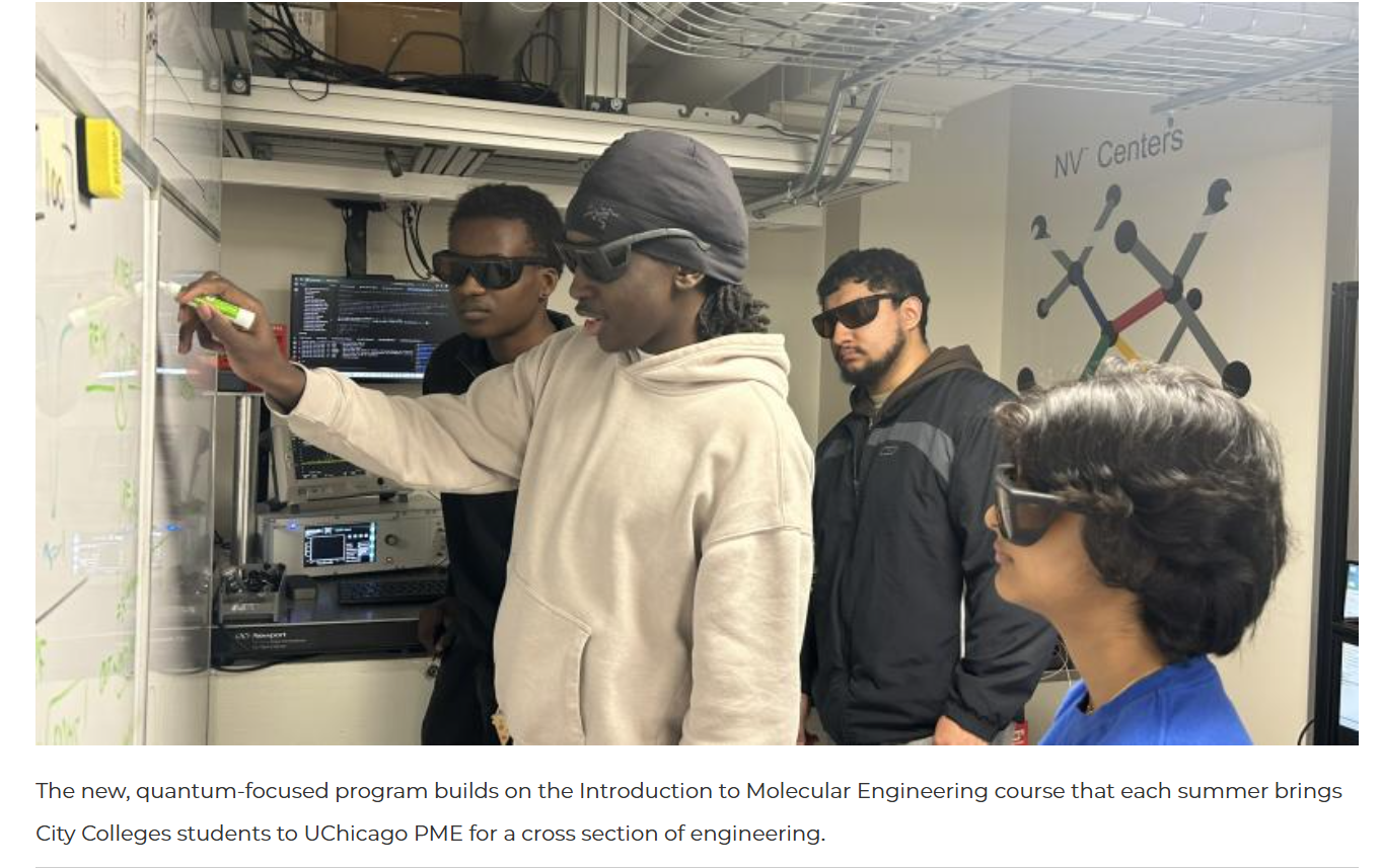 A pilot partnership between Quantum Machines, UChicago and City Colleges is developing the new quantum workforce