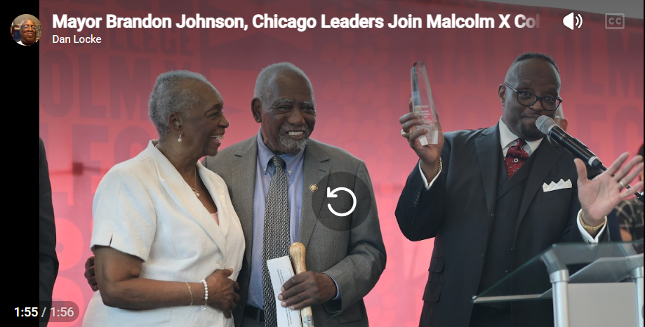 UnRated Magazine reports: Mayor Brandon Johnson, Chicago Leaders Join Malcolm X College in Honoring Congressman Danny K. Davis